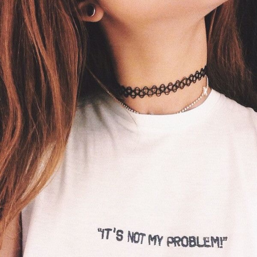 Tattoo Black Choker - Picture 2 of 4